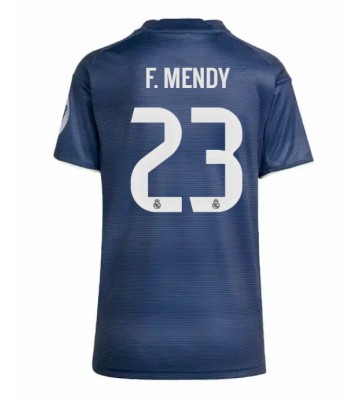 Real Madrid Ferland Mendy #23 Udebanetrøje Dame 2025-26 Kortærmet